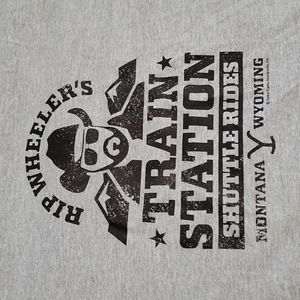 Yellowstone's Rip Wheeler's Train Station Shuttle Rides. Montana Wyoming!